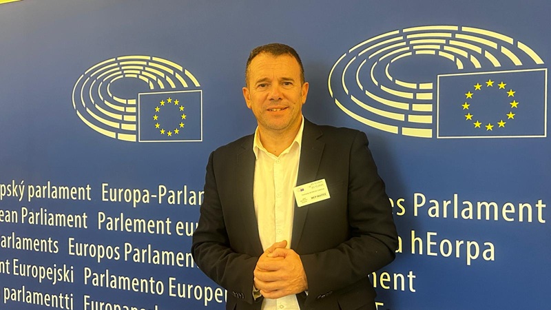 Fernando Moreno en Bruselas