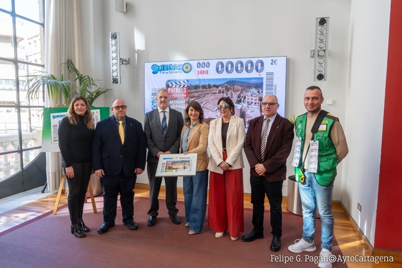 Presentacion decimo lotería ONCE