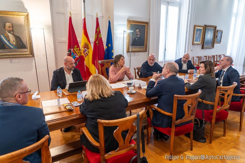 reunion gobierno local Cartagena