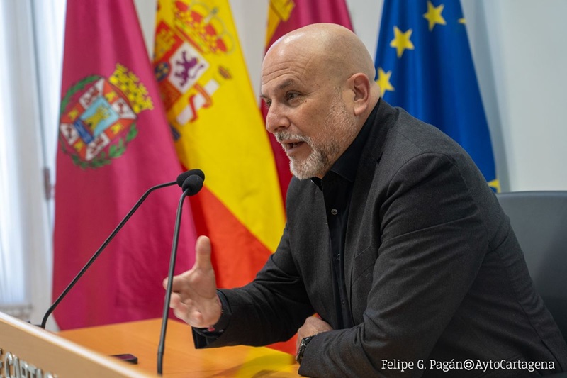 Rueda de prensa del concejal de Litoral