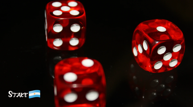 dados rojos y blancos