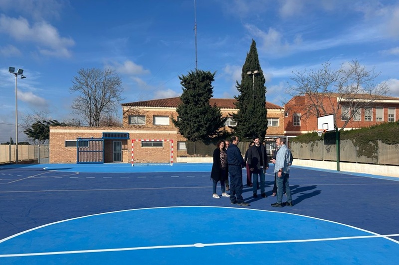 patio reformado del colegio