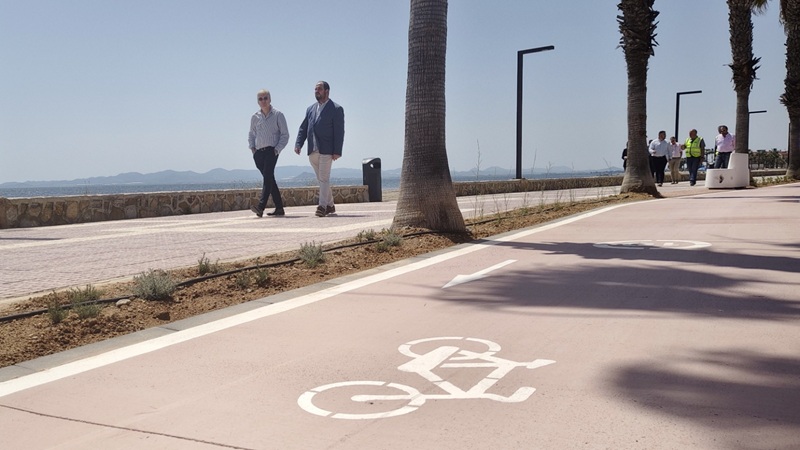 nuevo carril bici los alcázares