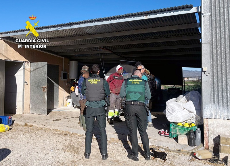 explotación laboral Guardia Civil Murcia operación Caprines