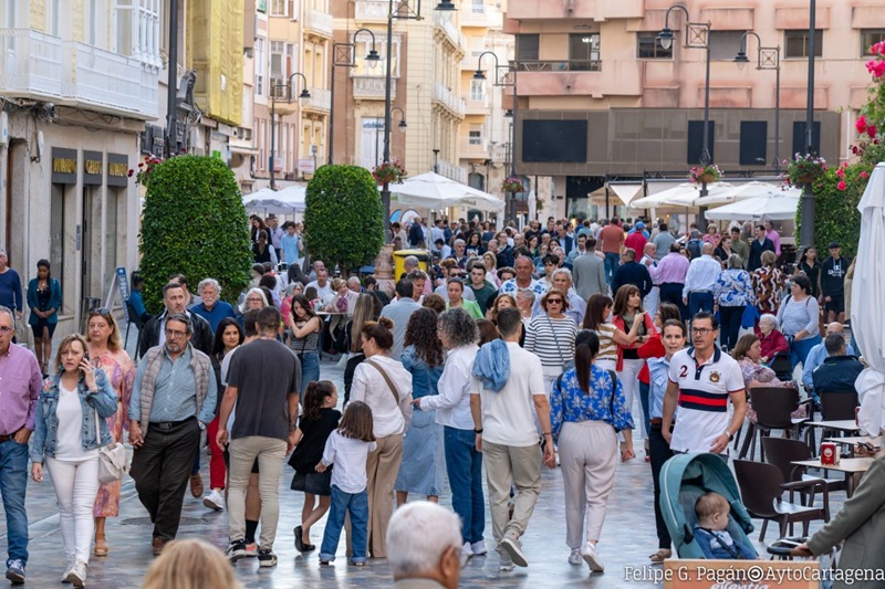Vista de Cartagena relacionada con el crecimiento de población en 2026
