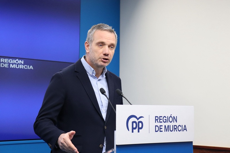 Joaquín Segado, portavoz del PP en la Asamblea Regional de Murcia, sobre la crisis interna de Vox