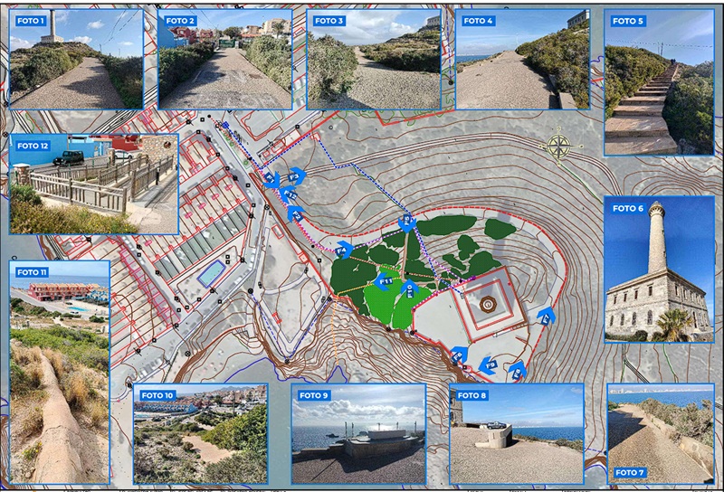 Faro Cabo de Palos obras mejora accesibilidad Autoridad Portuaria Cartagena