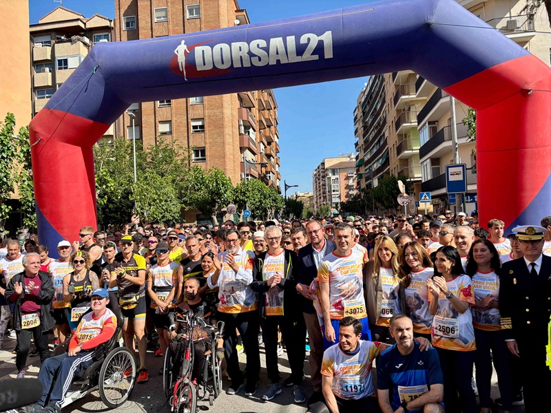 Participantes en la carrera donación de órganos Murcia Corre para dar vida 2026