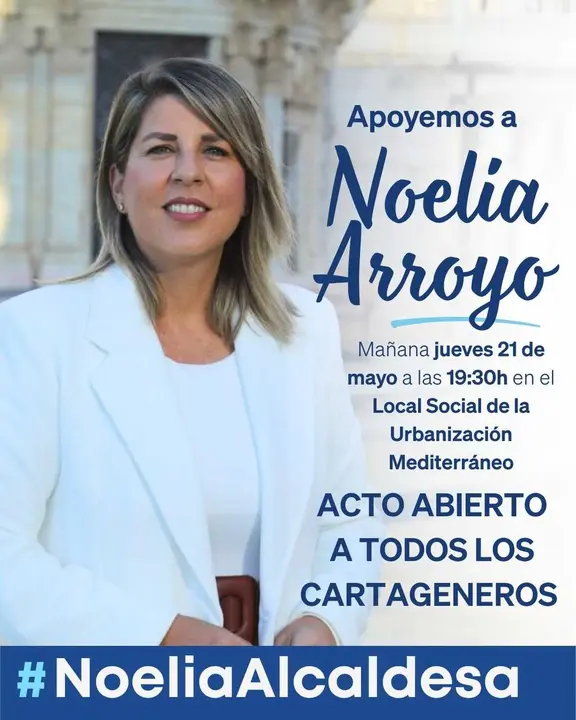 acto apoyo Noelia Arroyo