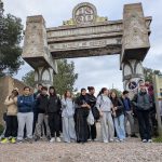 Los alumnos del IES Arturo Pérez-Reverte de Cartagena, durante algunas de las actividades realizadas dentro del proyecto educativo