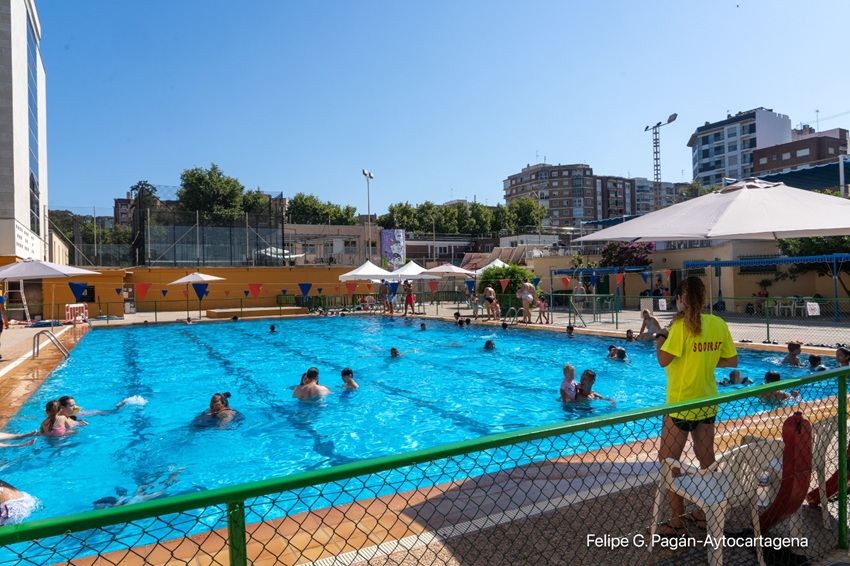 piscina Casa de la Juventud Cartagena verano 2026