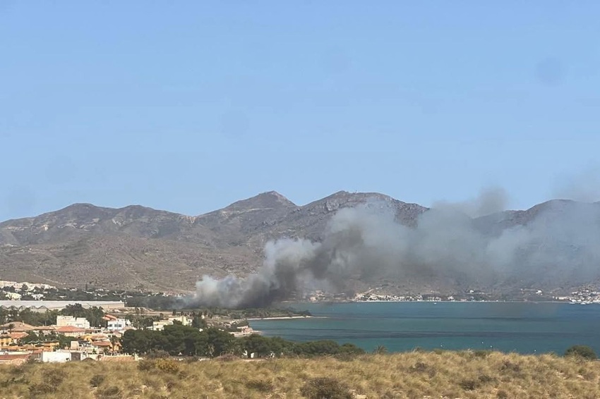 incendio La Azohía Cartagena