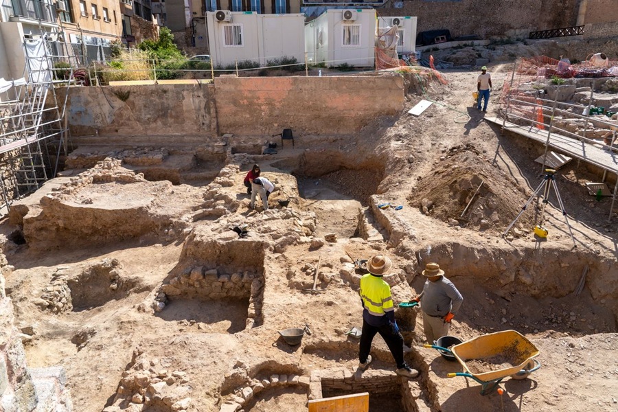 excavación Anfiteatro Romano