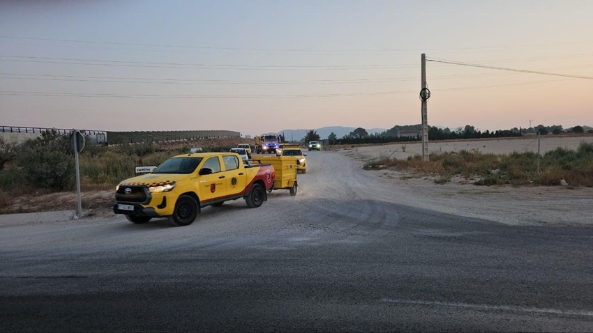 Región Murcia apoyo incendios