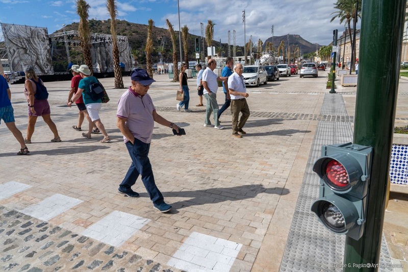 obras paseo Alfonso XII Cartagena