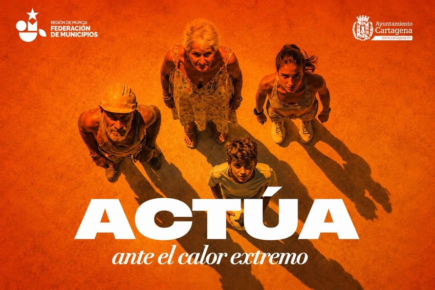 campaña HEATSAFE calor extremo Cartagena