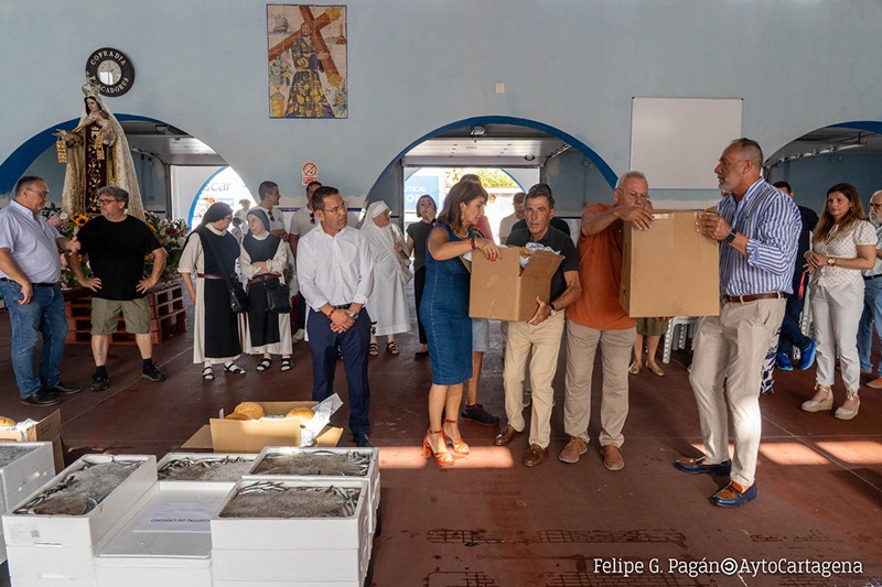 donación pescado Cartagena