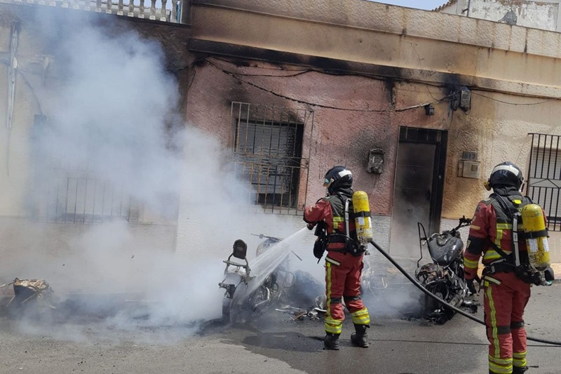 Incendios de vehículos Cartagena