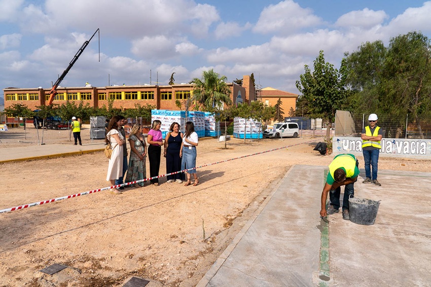 colegios Cartagena climatización verano