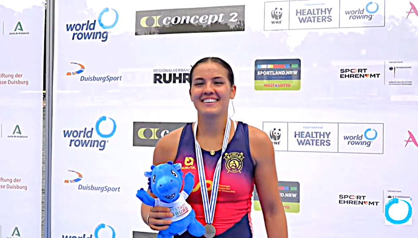 España bronce Mundial remo