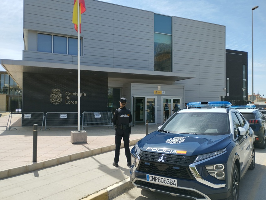 robo violencia detenido Lorca