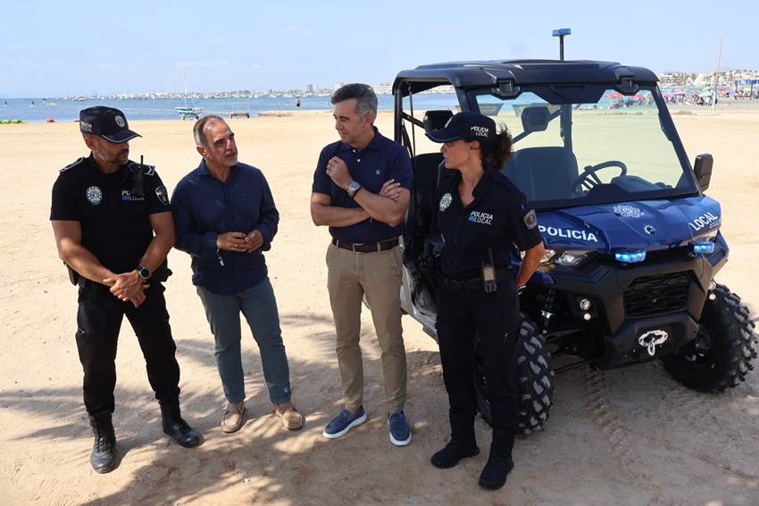 buggy policial San Pedro del Pinatar playas patrullaje