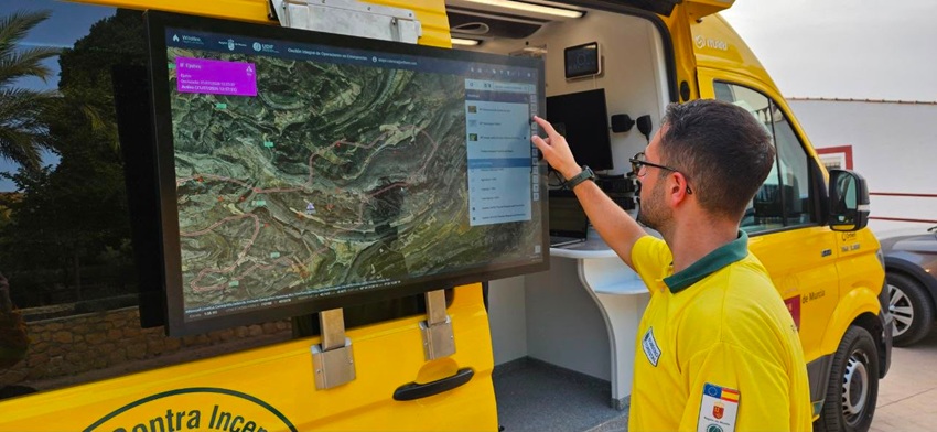 plataforma geoespacial incendios forestales