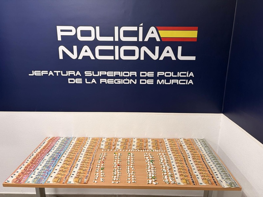 punto de venta de droga en Murcia