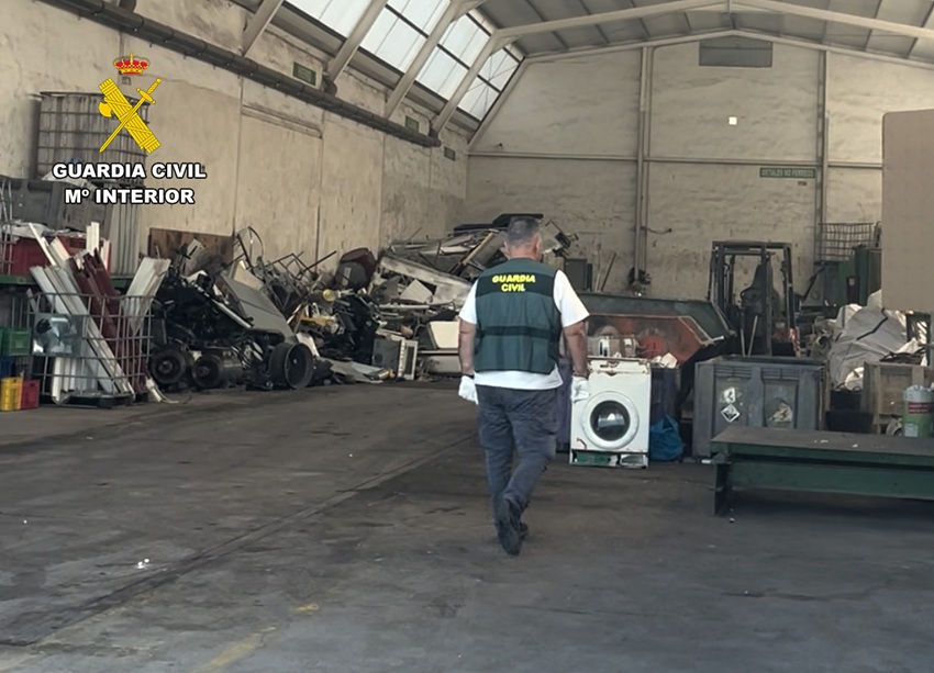 Guardia Civil robos Murcia Almería