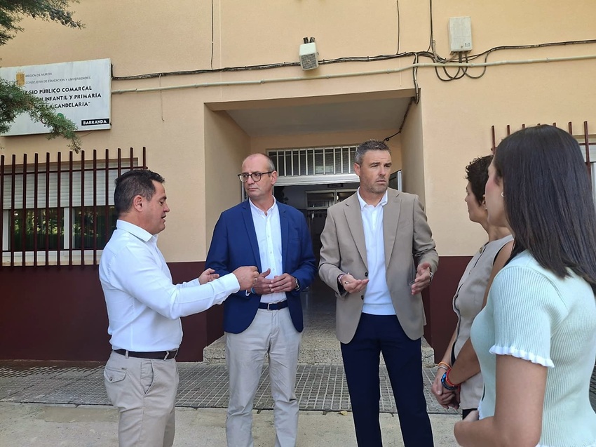 eficiencia energética colegios Caravaca