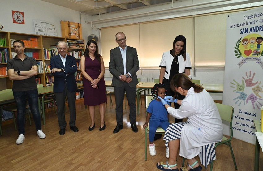 vacunación gripe niños Murcia
