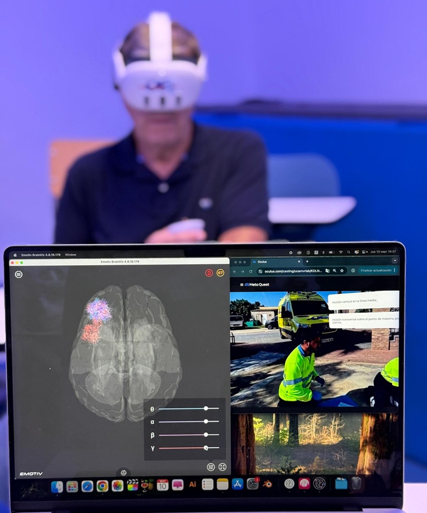 formación con realidad virtual