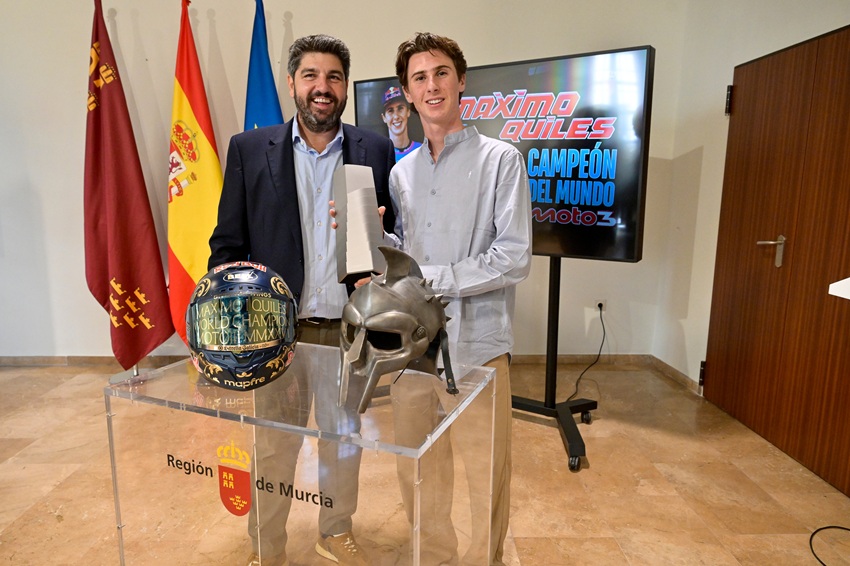 Máximo Quiles campeón Moto3 Murcia