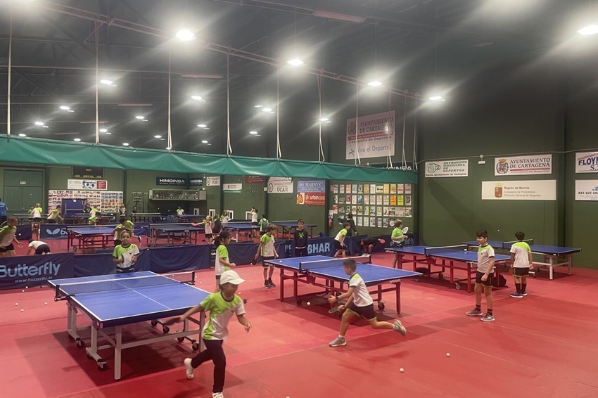 tenis de mesa escolares Cartagena