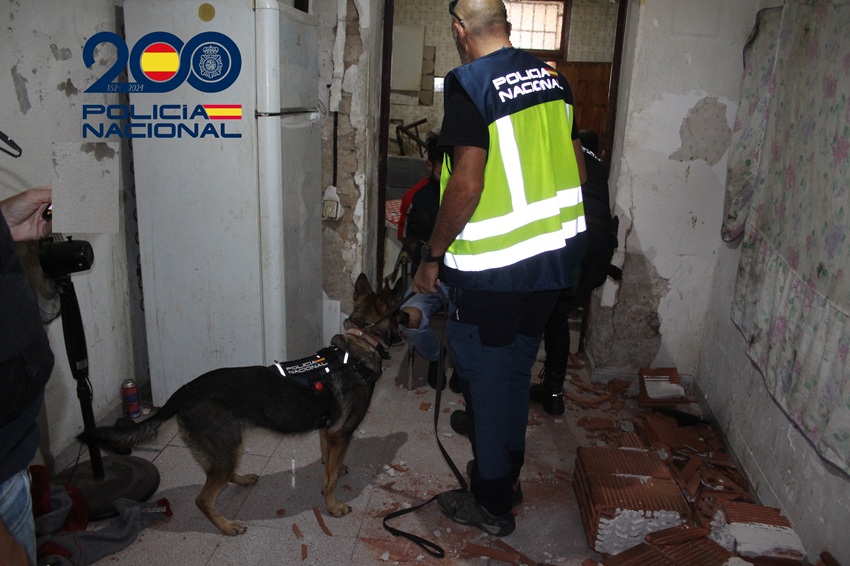 narcopiso Molina de Segura detenidos